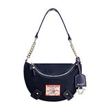 True Religion Chain Handle Denim Hobo Bum Bag