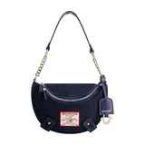True Religion Chain Handle Denim Hobo Bum Bag