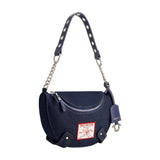 True Religion Chain Handle Denim Hobo Bum Bag