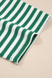 Striped Casual Terry Lounge Set