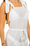 Romper, Sheer Swimsuit Cover Up