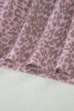 Leopard Retro Star Studded Short Sleeve Tee