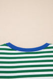 Striped Casual Terry Lounge Set