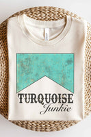 Turquoise Junkie - PLUS SIZE Tee