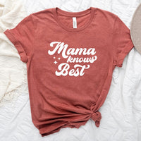 Mama Knows Best Stars Short Sleeve Graphic Tee