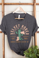 Velvet Rodeo Short Sleeve Tee