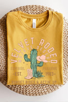 Velvet Rodeo Short Sleeve Tee