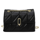 Karah Quilted Leather Fashion Chain Shoulder Bag