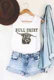 Bull Shirt Graphic Muscle Tank