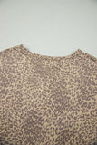 Leopard Retro Star Studded Short Sleeve Tee
