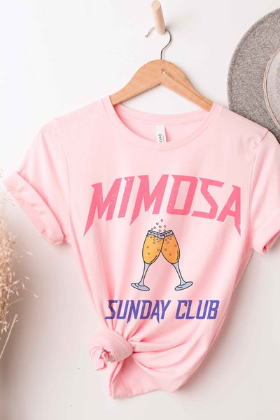 Mimosa Sunday Graphic Tee - PLUS SIZE