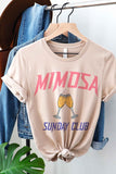 Mimosa Sunday Graphic Tee - PLUS SIZE