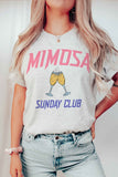 Mimosa Sunday Graphic Tee - PLUS SIZE