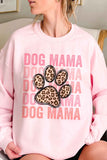 Leopard Dog Mama Sweatshirt