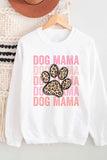 Leopard Dog Mama Sweatshirt