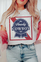 Howdy Cowboy Graphic Tee