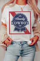 Howdy Cowboy Graphic Tee