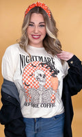 Nightmare Before Coffee Graphic T-Shirt