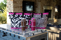 Cowhide Leopard - LARGE Cooler Bag