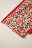 Nyla Contrast Leopard Lounge Set