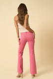 Pink Cargo Slim Pants
