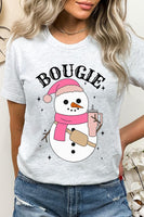 Bougie Snowman Graphic Unisex Tee