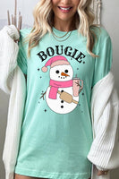 Bougie Snowman Graphic Unisex Tee