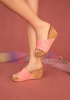 Platform, Cork Wedge Sandal