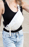 Marisa Nylon Crescent Sling Belt Bum Fanny Bag