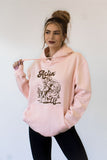 Actin Up Graphic Heavyweight Hoodie PLUS SIZE