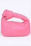 Braided Top Knot Clutch Bag