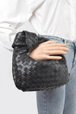 Braided Top Knot Clutch Bag