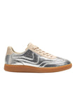 Metallic Low Profile Sneakers Sneaks