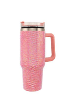 Rhinestone 40 oz Handle Tumbler