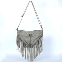 Fringe Leather Western Crossbody bag