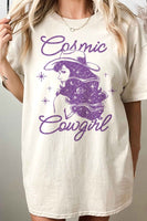 Cosmic Cowgirl Western Over Sized Tee