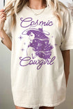 Cosmic Cowgirl Western Over Sized Tee