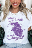 Cosmic Cowgirl Western Over Sized Tee