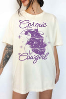 Cosmic Cowgirl Western Over Sized Tee