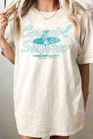 Cowgirl Summer Oversized Tee