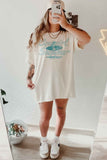 Cowgirl Summer Oversized Tee