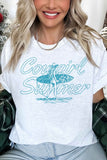 Cowgirl Summer Oversized Tee