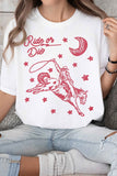 Ride or Die Western Graphic Tee