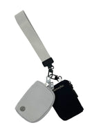 Dual Wristlet, Key Chain Wallet Holder