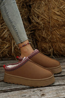 Suede Ankle Clog Boots