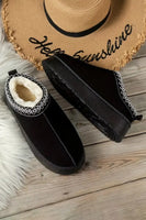 Suede Ankle Clog Boots