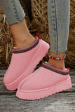 Suede Ankle Clog Boots