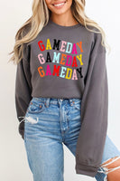 Fall Football Colored Gameday Stack Sweatshirt