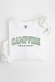 Campfire Sweatshirt Graphic Fleece Sweatshirts