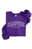 Campfire Sweatshirt Graphic Fleece Sweatshirts